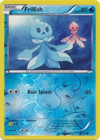 Noble Victories Frillish #30/101 reverse holo